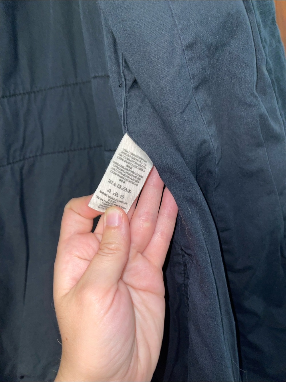 Free People Navy Utility Jacket - Picture 6 of 9